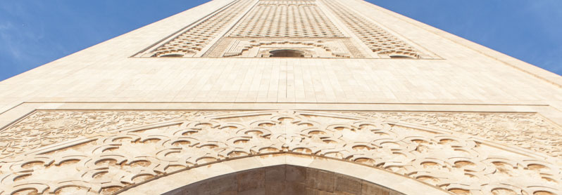 La mosquée Hassan 2, à Casablanca